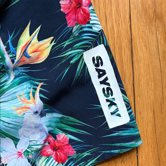 Saysky Running Shorts Large 5” Unisex Lined Athletic Flower Delivery Copenhagen - Picture 11 of 14